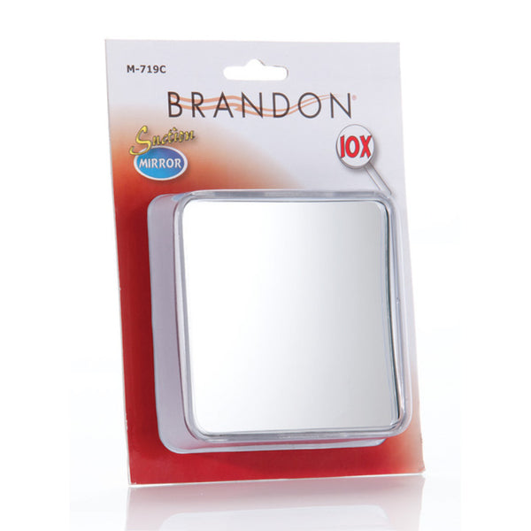 Brandon Square Suction Mirror 10X  M-719C