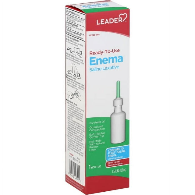 Leader Ready To Use Enema 4.5Oz