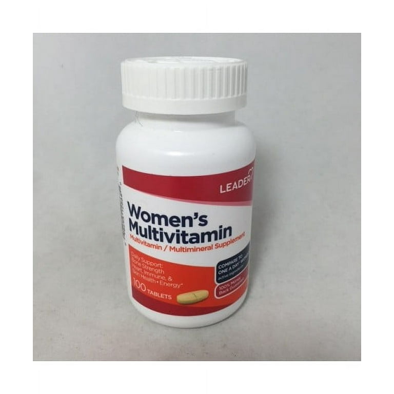 Líderes Mujeres Multivitamin Tabletas 100ct