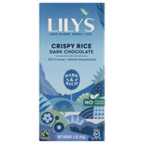 Lily's Crispy Rice Dark Chocolate 55% Cocoa Sugar Free 3oz