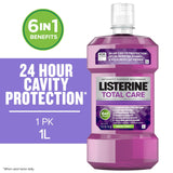 Listerine Total Care Anticavity Fluoride Mouthwash Fresh Mint1L