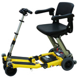 Freerider Deluxe Luggie Folding Electric Scooter Yellow