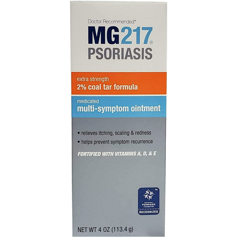 MG217 Psoriasis 2% Coal Tar Multi-Symptom Ointment 4 Oz