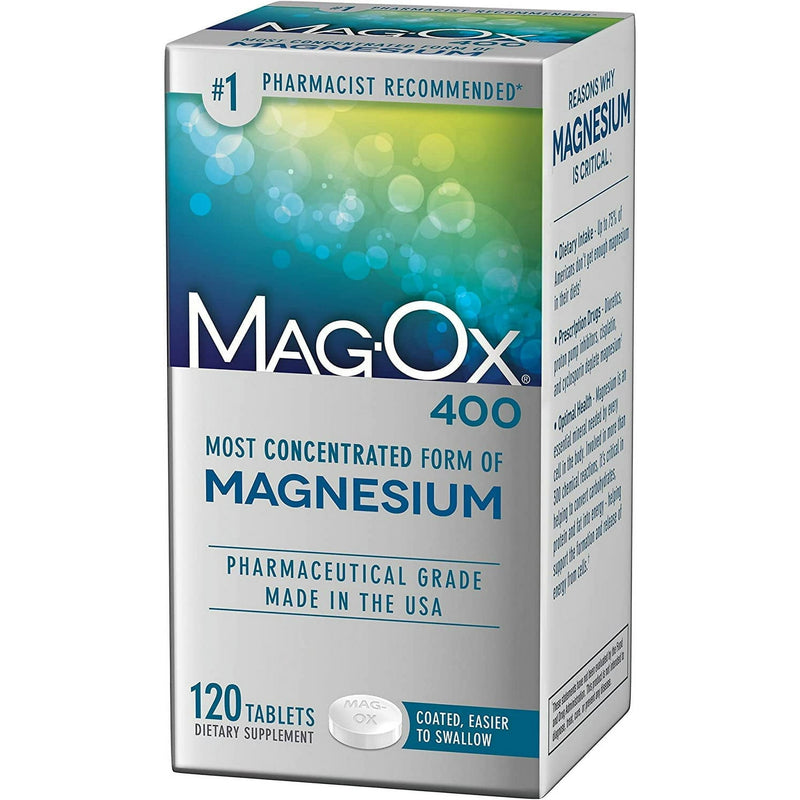 Mag-ox Magnessium Supplement 400mg 120 Tablets