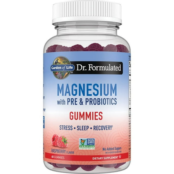 Garden Of Life Magnesium Raspberry Gummies 60ct