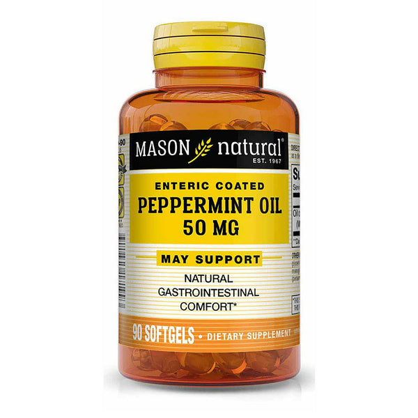 Mason Natural Peppermint Oil 50mg Softgels 90ct