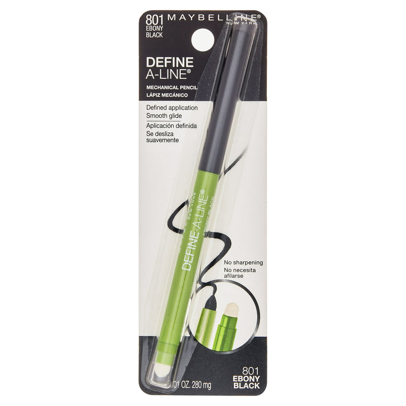 Maybelline Define A Line Mechanical Eyeliner 801 Ebony Black