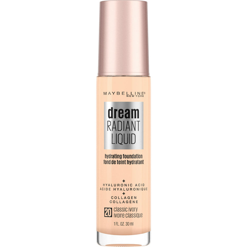 Maybelline Dream Radiant Liquid Medium Coverage Hydrating Foundation 1oz