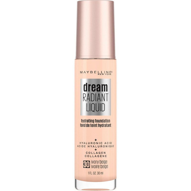 Maybelline Dream Radiant Liquid Medium Coverage Hydrating Foundation 1oz