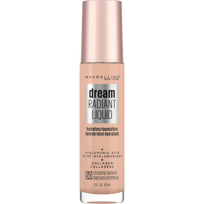 Maybelline Dream Radiant Liquid Medium Coverage Hydrating Foundation 1oz