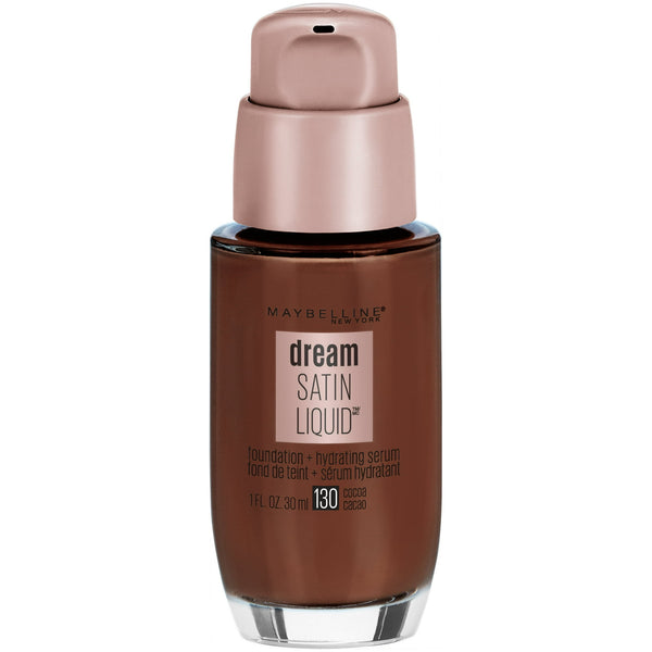 Maybelline Dream Satin Liquid Foundation Cocoa Dark 1 oz