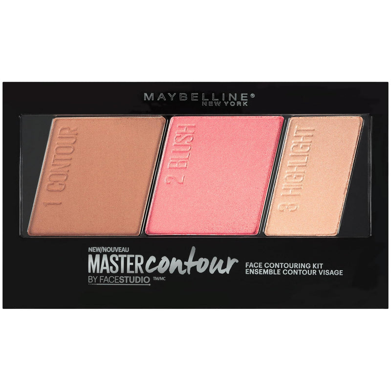 Maybelline Facestudio Master Contour Face Contouring Kit Medium to Deep 0.35 oz.