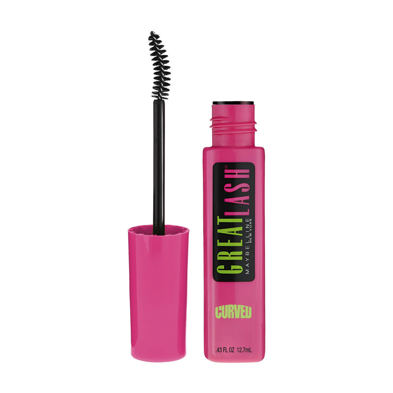 Maybelline Great Lash Curved Brush Washable Mascara 0.43oz