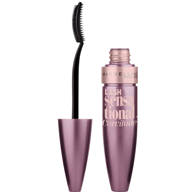 Maybelline Lash Sensational Curvitude Washable Mascara Very Black 0.33 fl oz