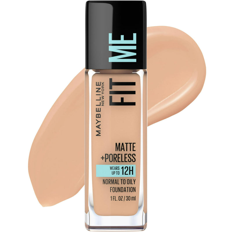 Maybelline Fit Me Matte + Poreless Liquid Foundation 1 fl.oz.