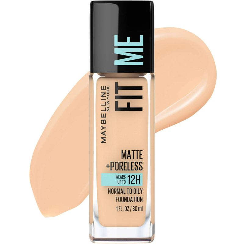Maybelline Fit Me Matte + Poreless Liquid Foundation 1 fl.oz.