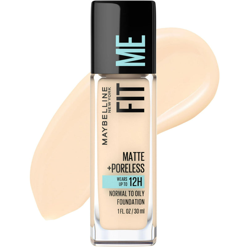 Maybelline Fit Me Matte + Poreless Liquid Foundation 1 fl.oz.