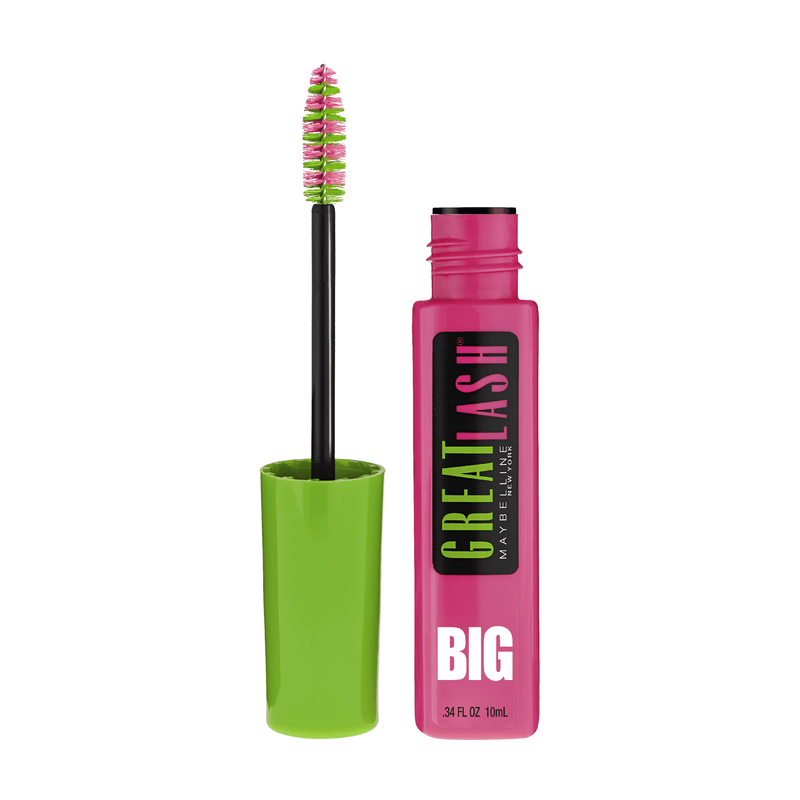 Maybelline Great Lash BIG Washable Mascara Blackest Black 130 0.34oz