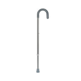 McKesson Chrome Aluminum Round Handle Cane Adjustable Height