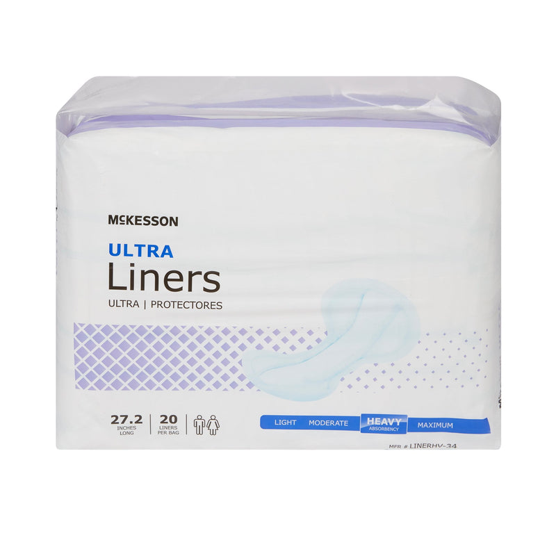 McKesson Ultra Heavy Contoured Liner One Size 20ct Linerhv-34