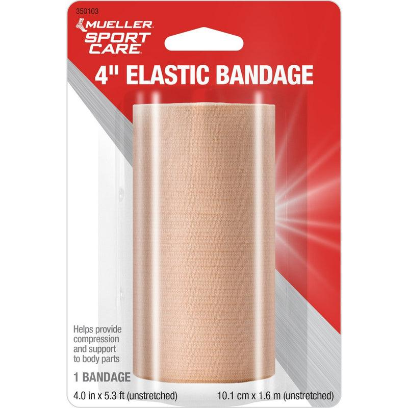 Mueller Elastic Bandage 4In x 5.3ft 350103