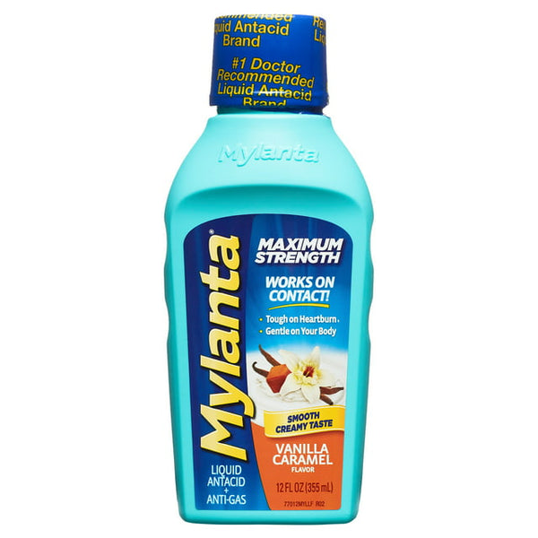 Mylanta Antácido Vanila Caramelo 12oz