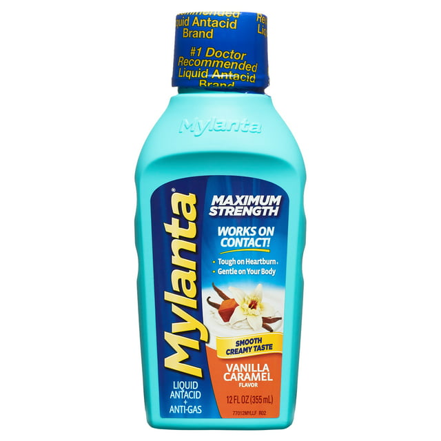 Mylanta Antácido Vanila Caramelo 12oz