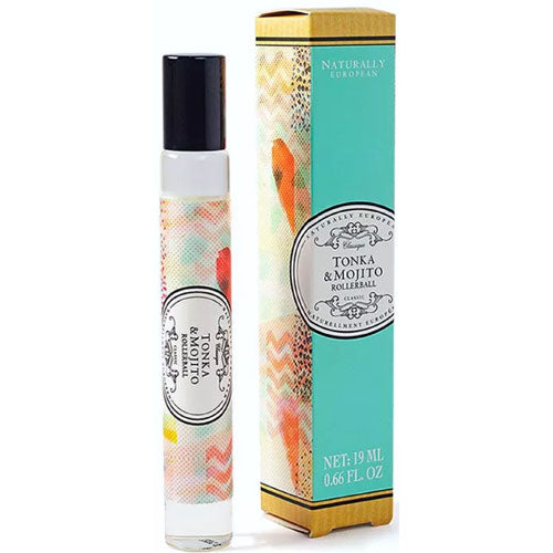 Naturally European Tonka & Mojito Perfume Roller Ball .67oz