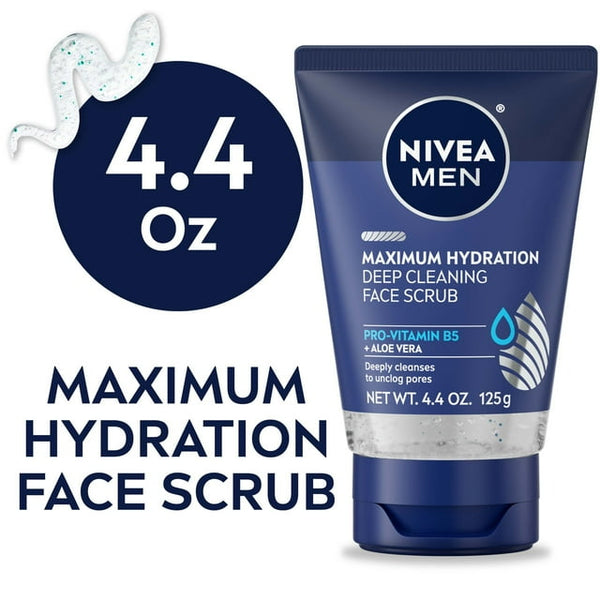NIVEA para hombres que energizan Face Scrub 4.4oz