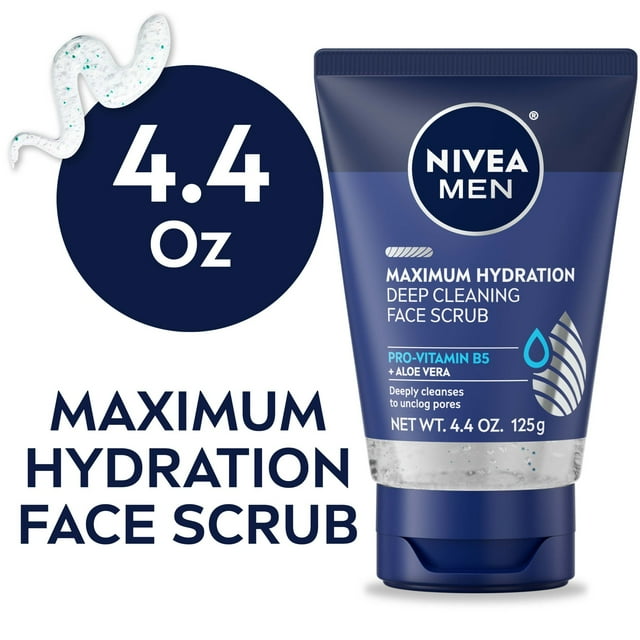 NIVEA para hombres que energizan Face Scrub 4.4oz