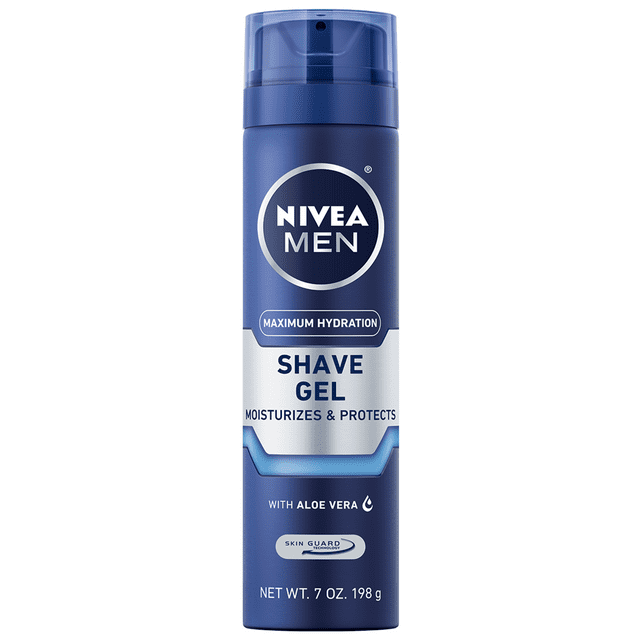 Nivea For Men Moisturizing Shave Gel 7Oz