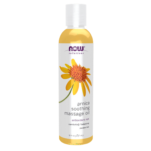 Now Arnica Warm Massage Oil 8oz