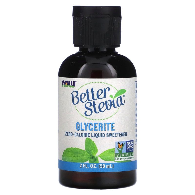 Now Better Stevia Liquid 2 Oz Glicerite