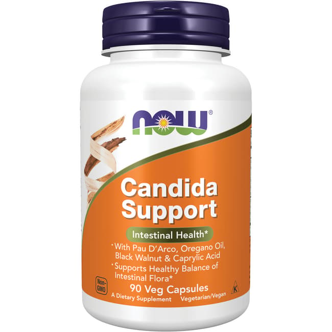 Now Candida Support 90 Vegetable Capsules