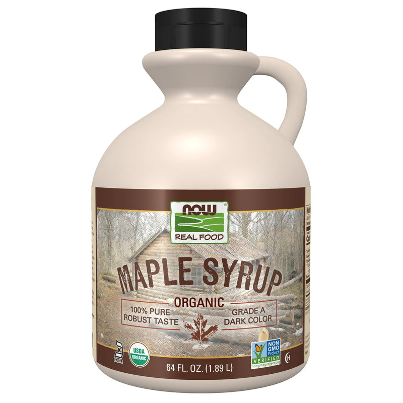 Now Certified Organic Maple Syrup 64oz