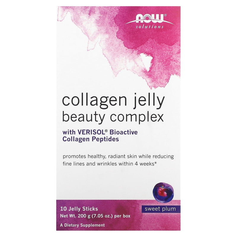 Now Foods Collagen Jelly Beauty Complex, 10 Sticks