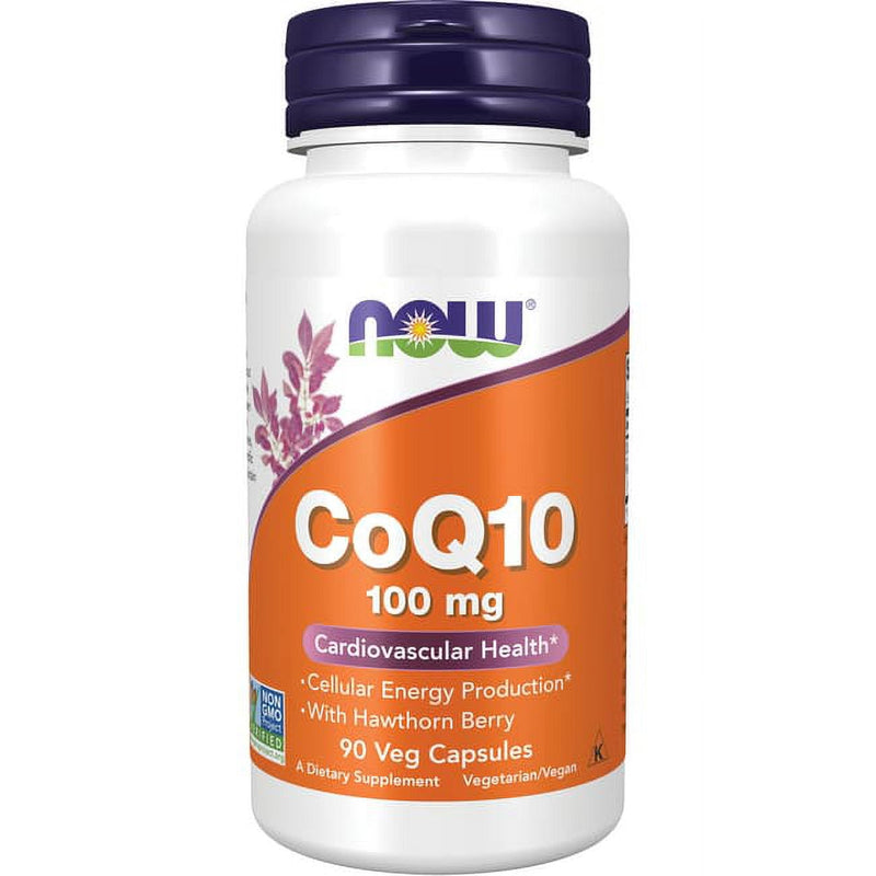 Now Coq10 100mg Vegetable Capsules 90ct