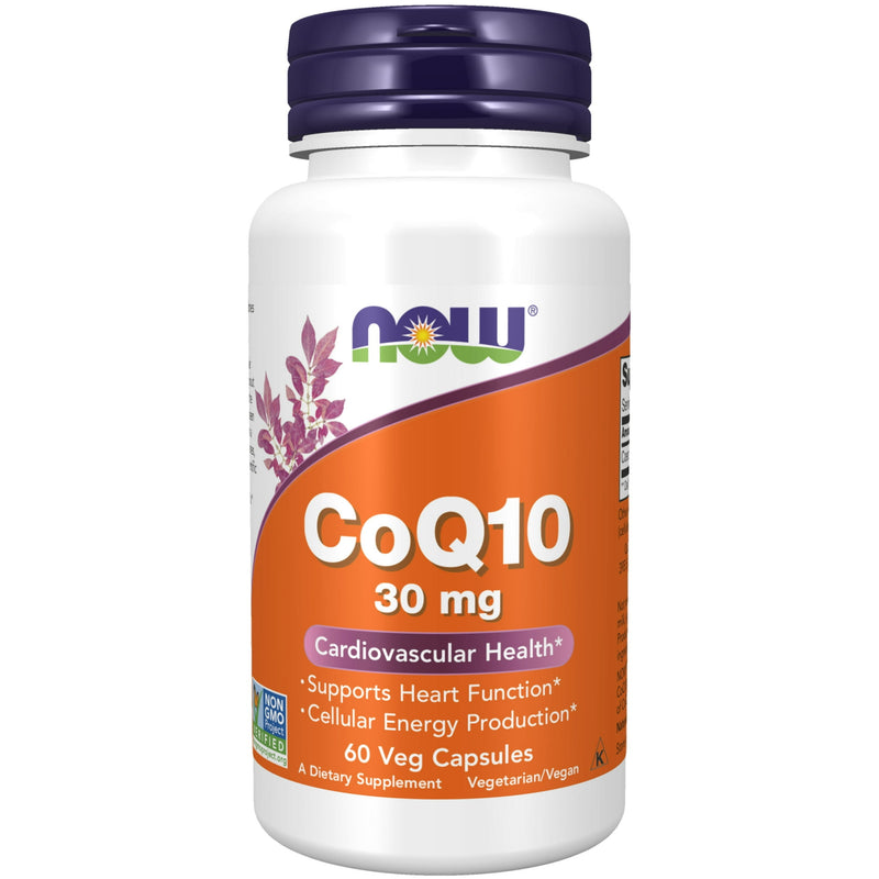 Now Coq10 30mg Vegetable Capsules 60ct