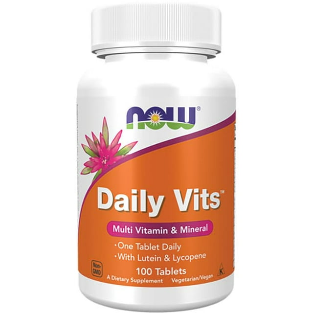 Now Daily Multivitamin Tablets 100ct