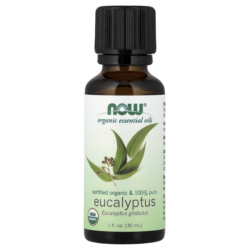 Now Organic Essential Oil Eucalyptus 1oz