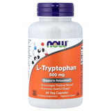 Now L-Tryptophan 500mg 120 Vegetable Capsules