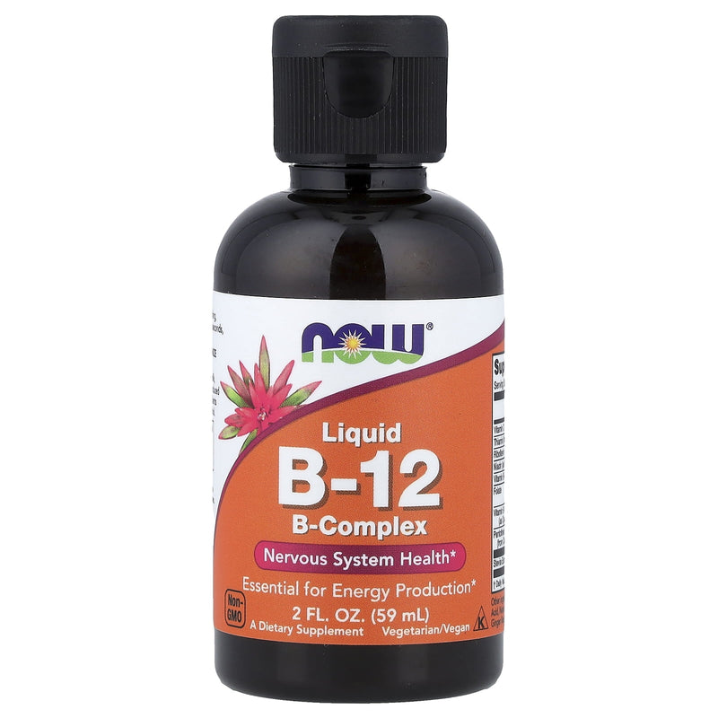 Now Vitamin B-12 Complex Liquid 2oz