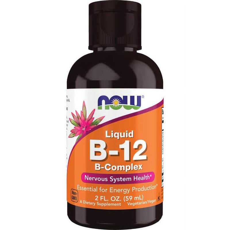 Now Vitamin B-12 Complex Liquid 2oz
