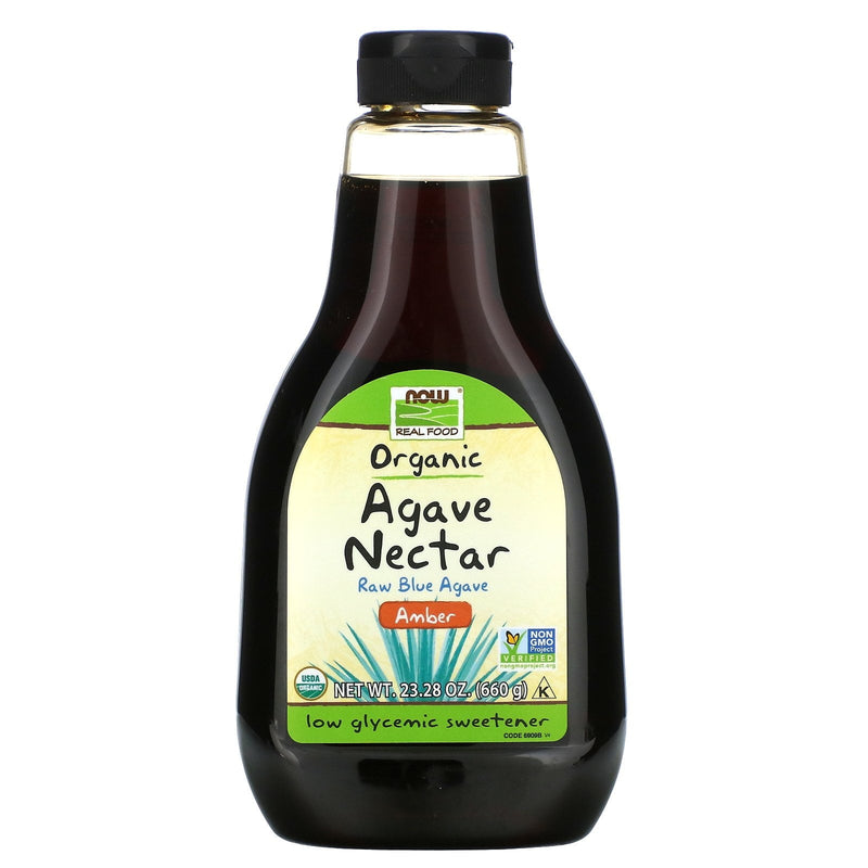 Now Organic Agave Nectar Amber 23.28oz
