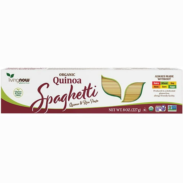 Now Organic Quinoa Spaghetti 8oz