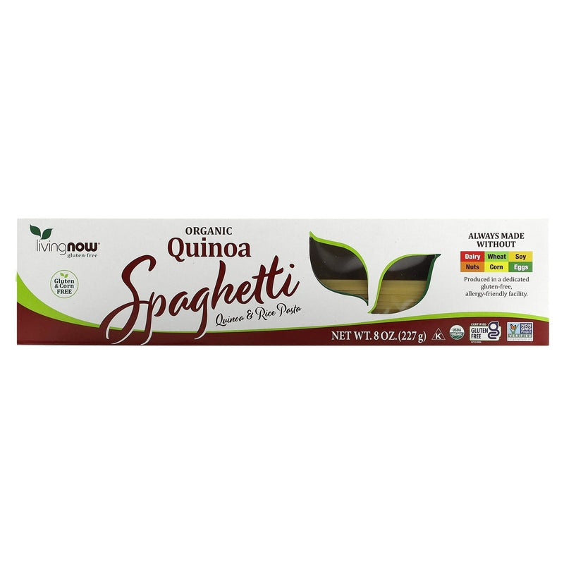 Now Organic Quinoa Spaghetti 8oz