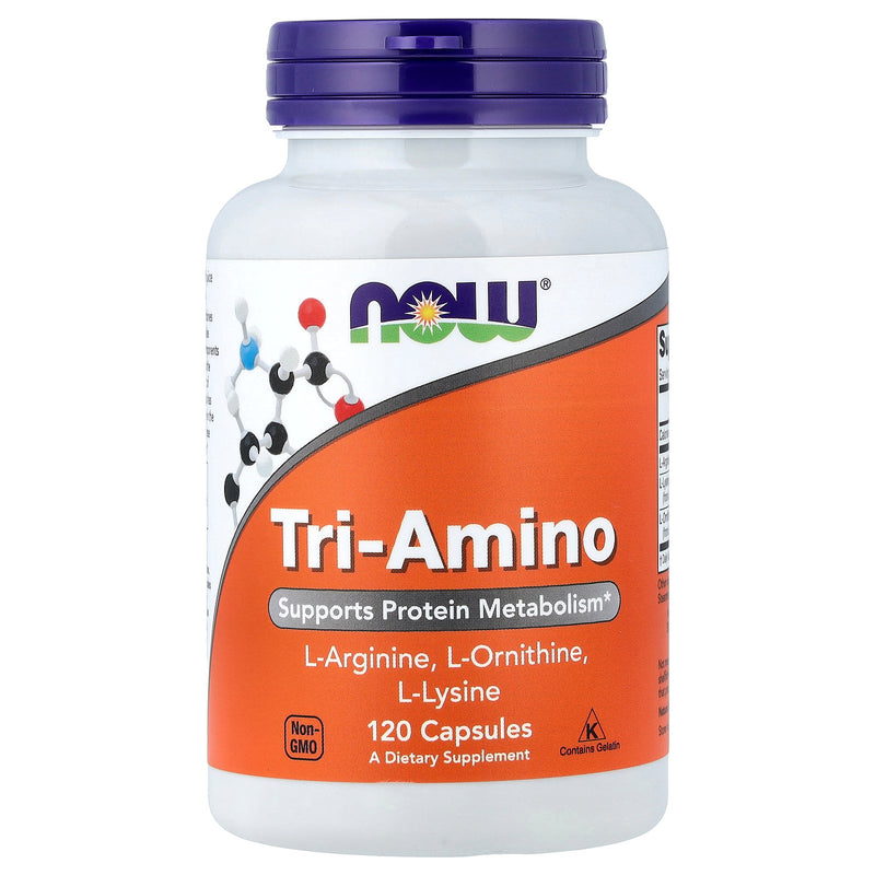 Now Tri-Amino 120 Capsules