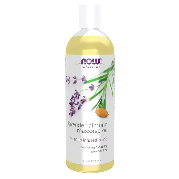 Now Lavander Almond Massage Oil 16oz