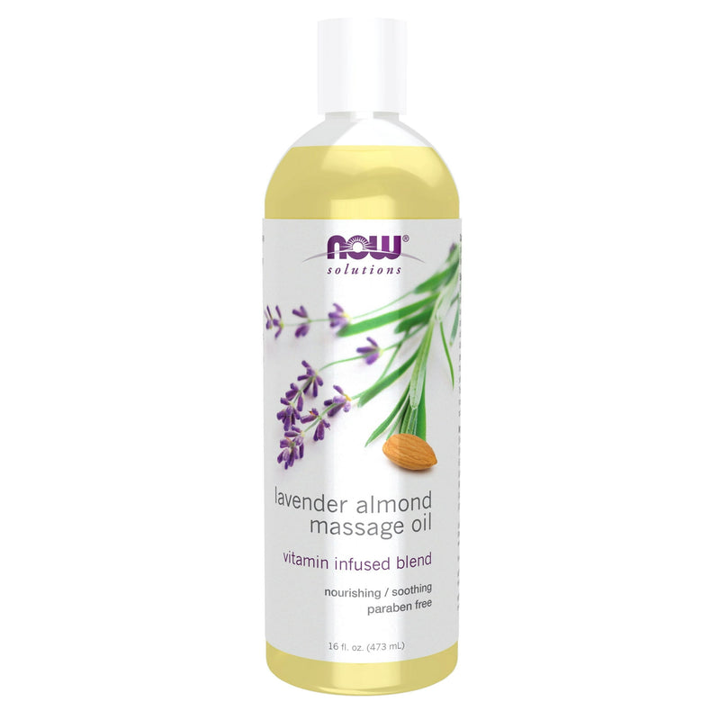 Now Lavander Almond Massage Oil 16oz