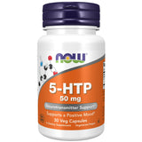Now 5 HTP 50mg 180 Vegetable Capsules